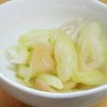 みっくママ's cooksnap of when they made 簡単！らっきょう酢でセロリのごま酢あえ.