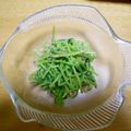 リン・ミンメイ's cooksnap of when they made 豆苗の胡麻和え.