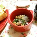 komutatata's cooksnap of when they made 胡麻たっぷり！らっきょう胡麻納豆.