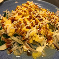 はるるきんぐ's cooksnap of when they made 野菜炒めのふわとろ卵乗せ♡.
