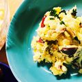mack♪♪♪'s cooksnap of when they made 簡単♪さつまいもとクリームチーズのサラダ.