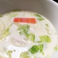 菜つ実☆ミ's cooksnap of when they made レタスの外葉で　ミルクスープ♪(エコ♡).