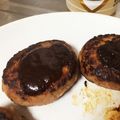 クックOLHMVY☆'s cooksnap of when they made 材料二つのハンバーグソース.