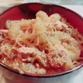 つな⁑'s cooksnap of when they made 結びしらたきとたらこの煮物.