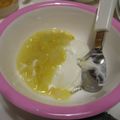yunatanママ's cooksnap of when they made 離乳食　さつまいも＆りんご煮.