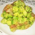 アルション's cooksnap of when they made クリスマス前菜 アボガドとサーモン.