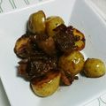 たった。's cooksnap of when they made 新じゃがと豚コマの甘辛炒め煮.
