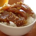 みどふぁどベシ's cooksnap of when they made ウチのまぐろのづけ丼.