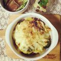 こころんくるみん's cooksnap of when they made 焼くだけ簡単☆マヨ味噌カレー☆餅グラタン.