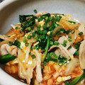 メープルハウス's cooksnap of when they made ■卵でまろやか旨い！豚肉とキムチの卵とじ.