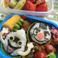 ☆るきよ☆'s cooksnap of when they made 妖怪ウォッチキャラ弁＊まんまるウィスパー.