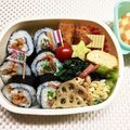 mayumioga's cooksnap of when they made 変わり巻き寿司☆ちょいピリ辛牛肉巻き.