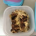 Hal♡h's cooksnap of when they made 低糖質＊ お好み焼き of 厚揚げ.