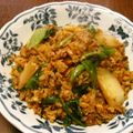 よよっち♪'s cooksnap of when they made 一品で満足！納豆レタス炒飯！.