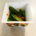 espoir12's cooksnap of when they made 絹さやのおひたし・柚子胡椒風味.