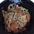 ちょるるるる's cooksnap of when they made スーパー食材＊黄金版＊ピリ辛蓮根きんぴら.
