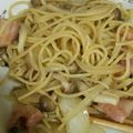 myoszk's cooksnap of when they made しょうがスパゲティでやみつき和風パスタ.