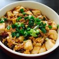kitchen_J's cooksnap of when they made 減塩・低たんぱく　【麻婆豆腐】.