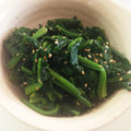 花花里's cooksnap of when they made 簡単！ちょっと甘めのほうれん草のごま和え.