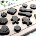 ASHママ's cooksnap of when they made 黒ゴマ＆黒糖★クッキー.