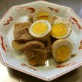 oyukidesu's cooksnap of when they made 塩麹と生姜で☆豚肉とうずら卵の煮もの.