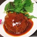 shimai_10's cooksnap of when they made ふわふわ肉汁ジューシー☆ハンバーグ.