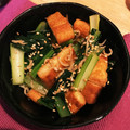 しなもん屋's cooksnap of when they made 常備菜に！小松菜としらす、油揚げの炒め物.