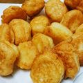 おまめ115's cooksnap of when they made 材料２つで簡単！ヘルシー豆腐ドーナツ.