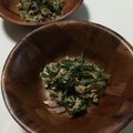 miomimi☆'s cooksnap of when they made ＊簡単！春菊のツナ和え＊.