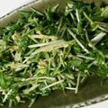 mikigohan's cooksnap of when they made 水菜の柚子味噌豆腐ドレッシングサラダ.