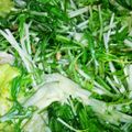 ☆るい～ぢ☆'s cooksnap of when they made モリモリ食べれる『水菜とツナのサラダ』.