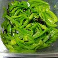 のほほん村の村長さん's cooksnap of when they made 【常備菜】ピーマンの塩昆布和え【副菜】.