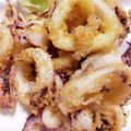 いと's cooksnap of when they made 衣が剥がれないイカリング♪.