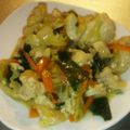 ☆ゆきかあさん☆'s cooksnap of when they made ササミと白菜とわかめの炒め物.