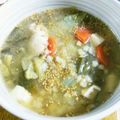 ちえたろう's cooksnap of when they made きのこと白菜の食べる野菜かきたまスープ鍋.