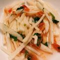nanam0304's cooksnap of when they made さっぱり涼感♪シソと大根の梅酢あえ.