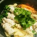 新妻あや's cooksnap of when they made 豆苗の豚肉巻き エスニック鍋.