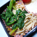 しゅんぺいのママ's cooksnap of when they made ほうれん草とえのきのゴマ和え.