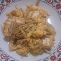 クックLY87QP☆'s cooksnap of when they made きのこと豆腐の卵炒め.