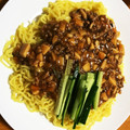 catrobber's cooksnap of when they made ジャージャー麺の本格肉みそ！.