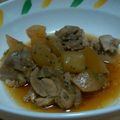 今日もいい日's cooksnap of when they made 簡単☆鶏と大根の黒胡椒煮.
