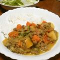 QPはにー's cooksnap of when they made カレー粉で☆簡単具沢山なキーマカレー。.