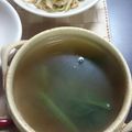なおつん0802's cooksnap of when they made 簡単ほうれん草わかめとろろスープ.