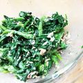 クック527CX7☆'s cooksnap of when they made 春菊とツナのもりもりサラダ.