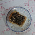イチゴ、イチゴ。's cooksnap of when they made えごま油の黒ごまきな粉トースト♡.