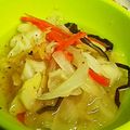 ユーロン's cooksnap of when they made レンチン♪春キャベツと人参の塩昆布和え.