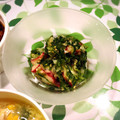 xxxrirexxx's cooksnap of when they made タコとあおさの酢の物.