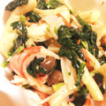 あいすtea's cooksnap of when they made カニカマとほうれん草のスイチリマヨ.