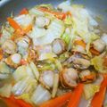 ピンキーsaya's cooksnap of when they made 簡単＊帆立と白菜の中華オイスター煮＊.