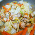 ピンキーsaya's cooksnap of when they made 簡単＊帆立と白菜の中華オイスター煮＊.